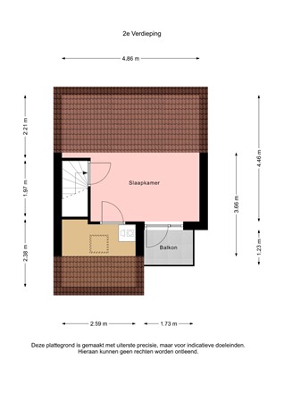 Floorplan - Gelrelaan 16, 8302 KE Emmeloord